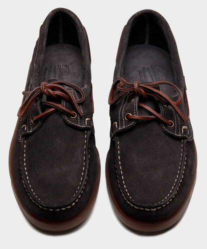 Todd Snyder Paraboot Barth Boat Shoe - Marine Blue