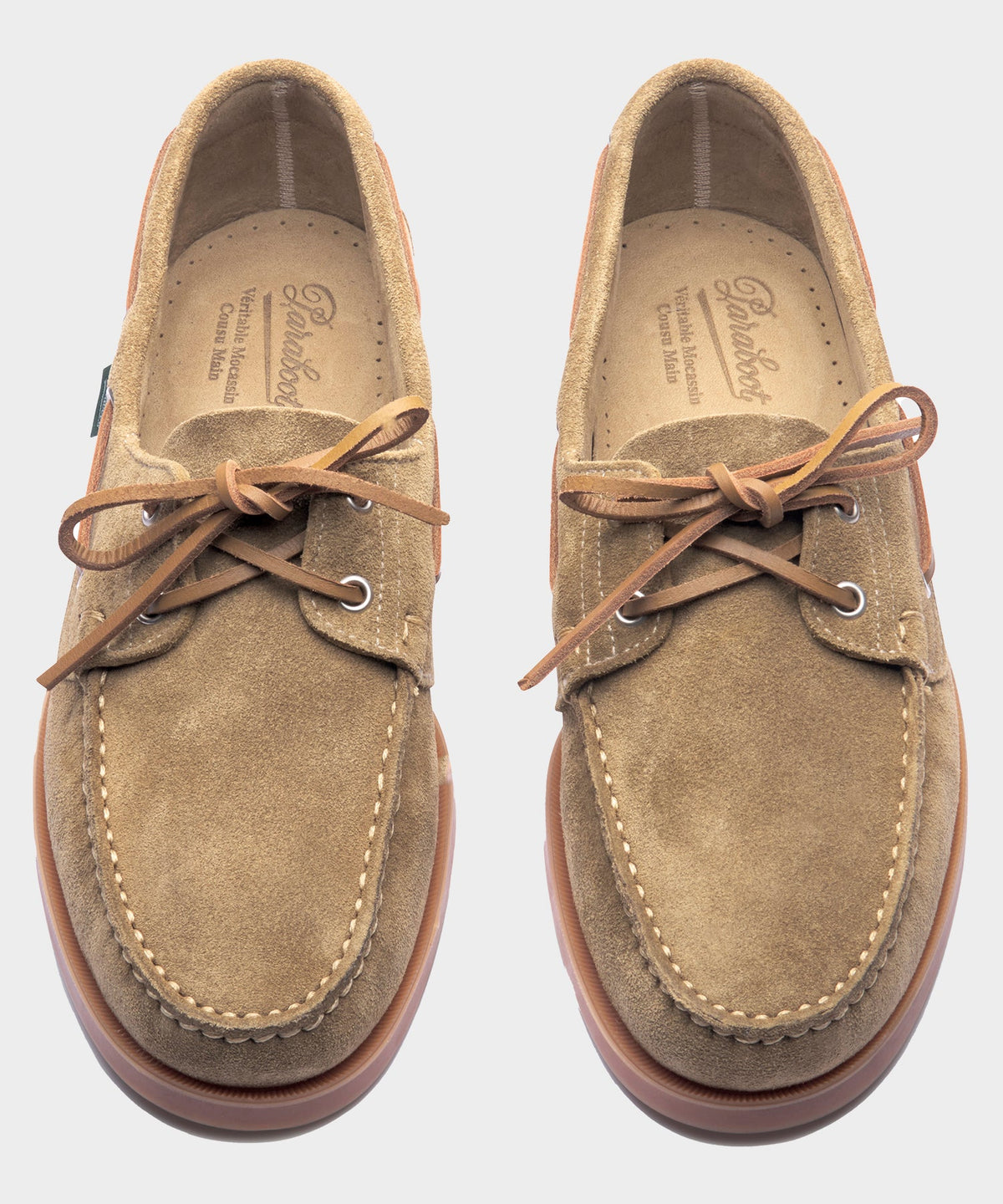 Todd Snyder Paraboot Barth Boat Shoe - Sand