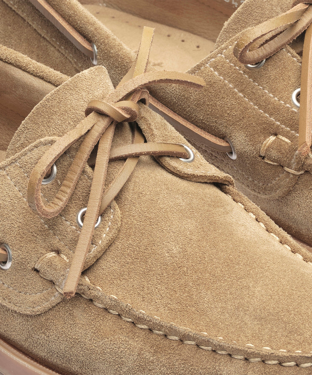 Todd Snyder Paraboot Barth Boat Shoe - Sand