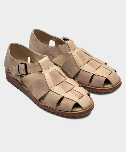 Todd Snyder Paraboot Nubuck Sandal - Beige