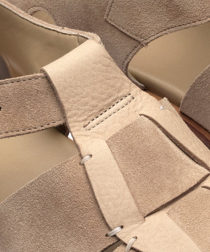 Todd Snyder Paraboot Nubuck Sandal - Beige