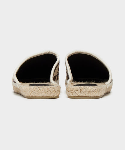 Todd Snyder Patterned Espadrille Mule - Tan