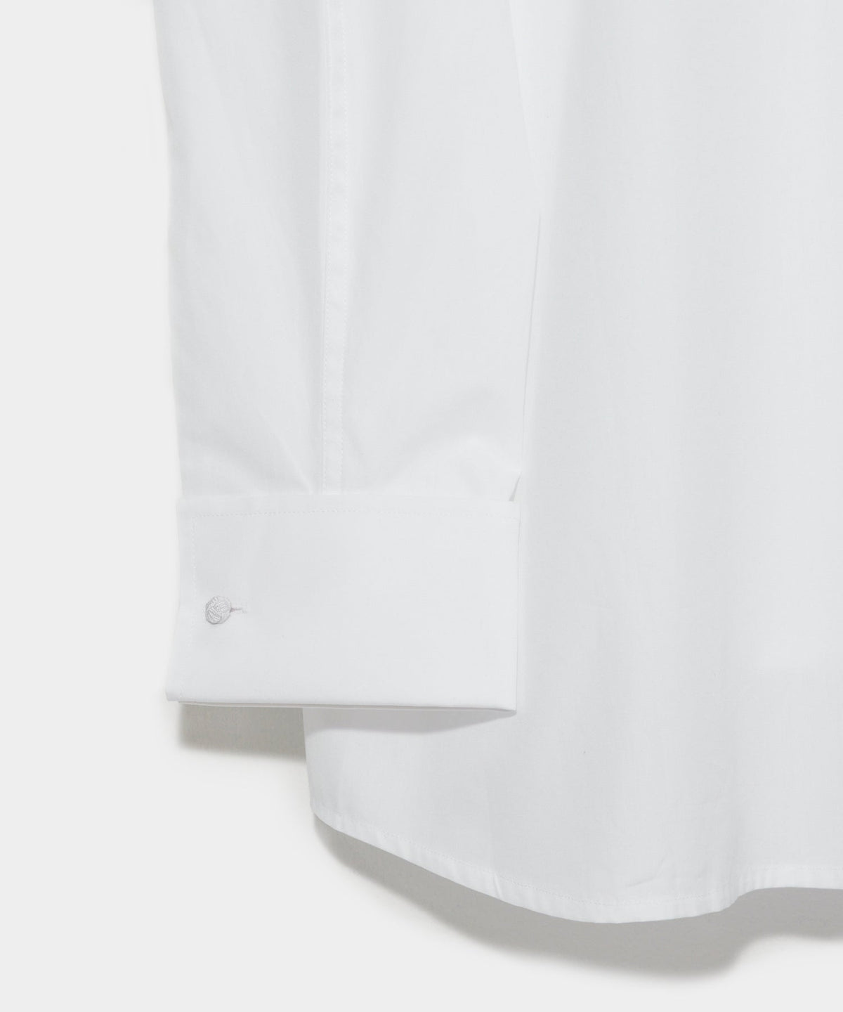 Todd Snyder Slim Fit Plain Front Tuxedo Dress Shirt - White