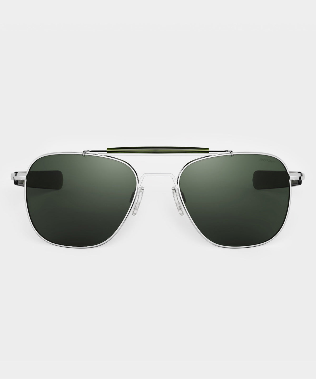 Todd Snyder Randolph Glass Polarized Sunglasses AGX - Silver