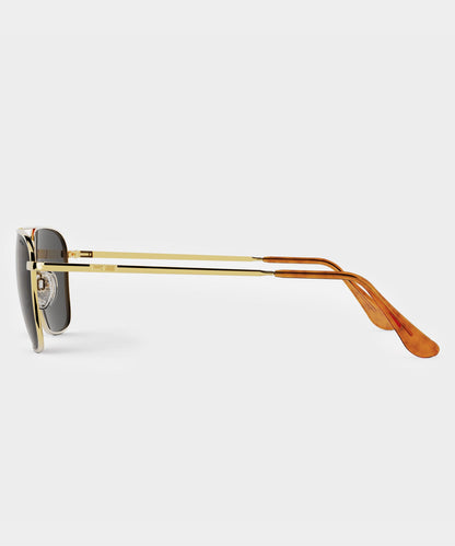 Todd Snyder Randolph Skytec Glass Polarized Sunglasses - Gold