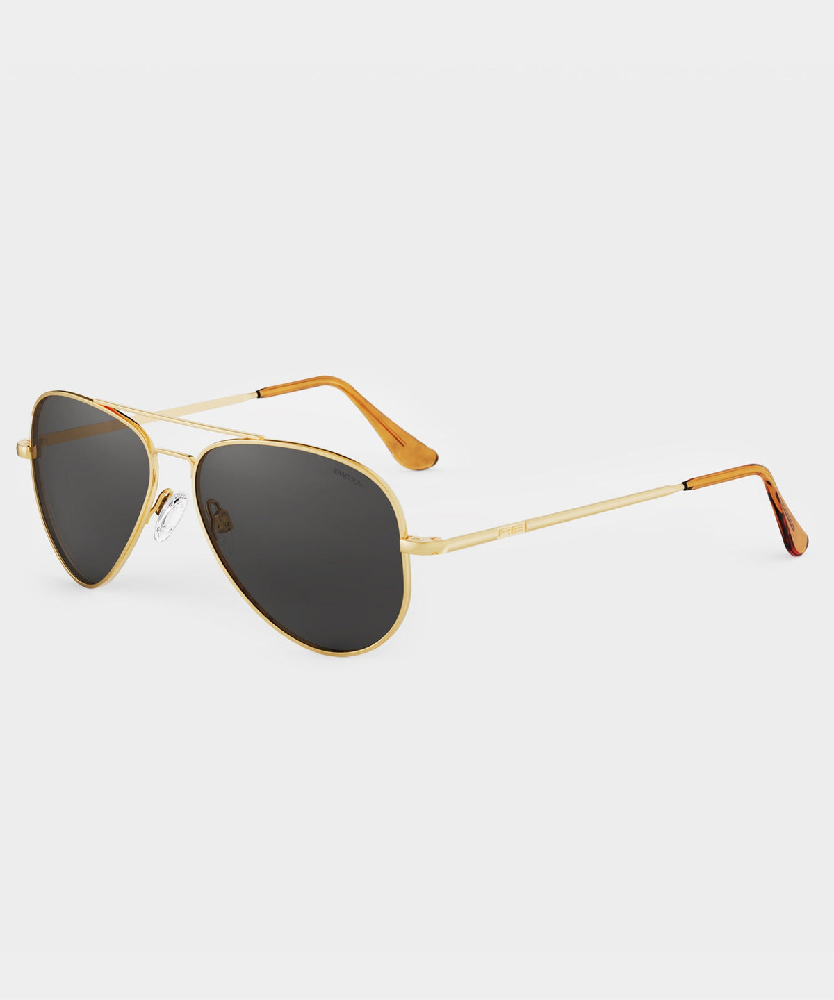 Todd Snyder Randolph Skytec Glass Polarized Sunglasses - Gold
