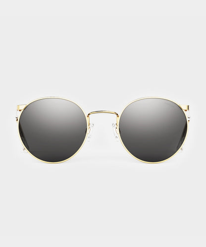 Todd Snyder Randolph Skytec Glass Polarized Sunglasses - Gold