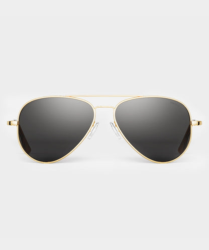 Todd Snyder Randolph Skytec Glass Polarized Sunglasses - Gold