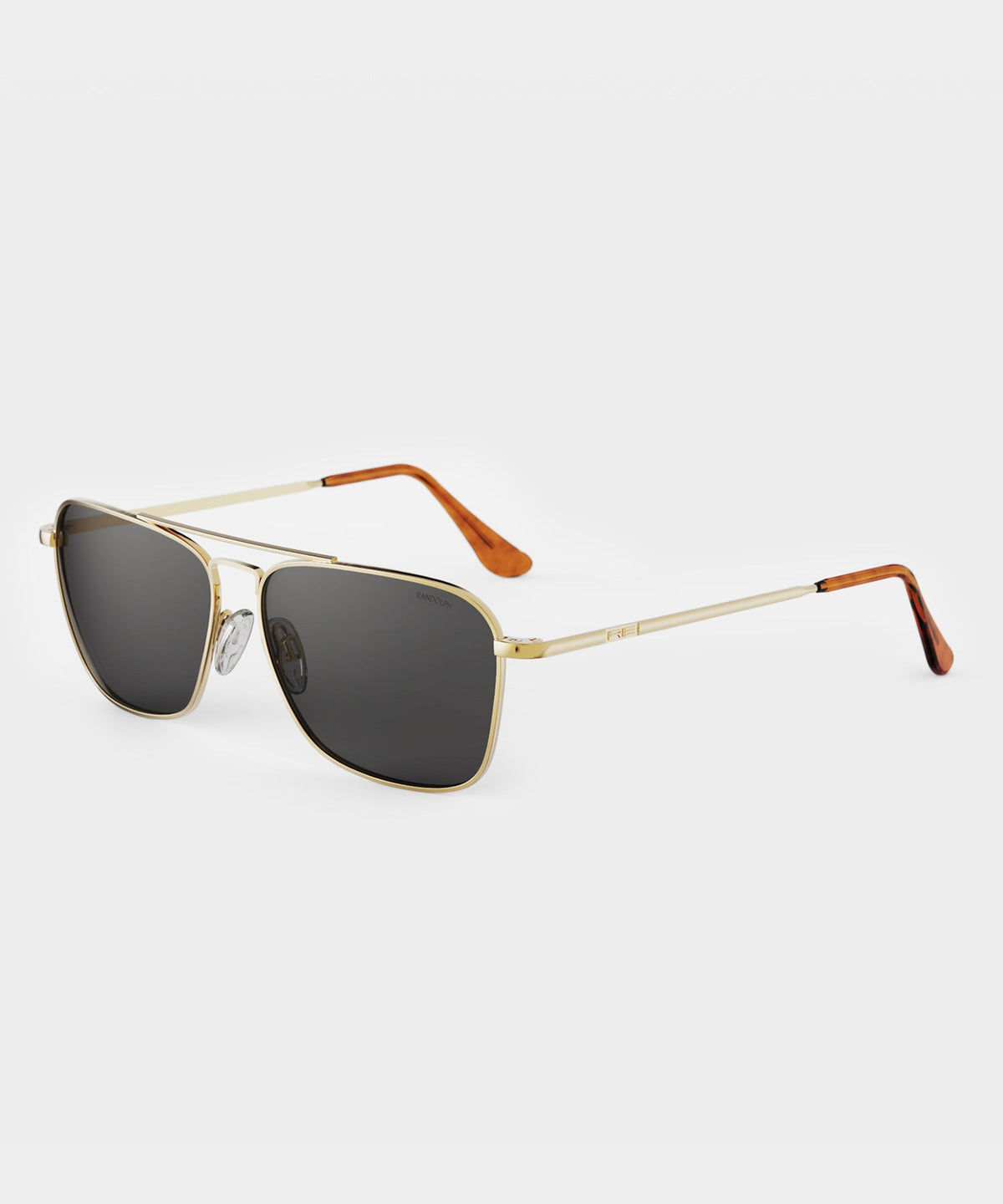 Todd Snyder Randolph Skytec Glass Polarized Sunglasses - Gold