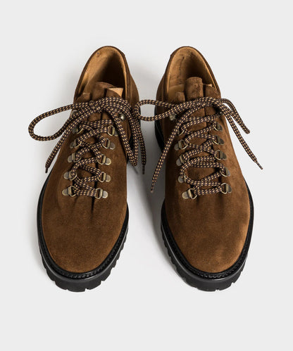 Todd Snyder Jacques Solovière Suede Rasmus Lug Boot - Brown