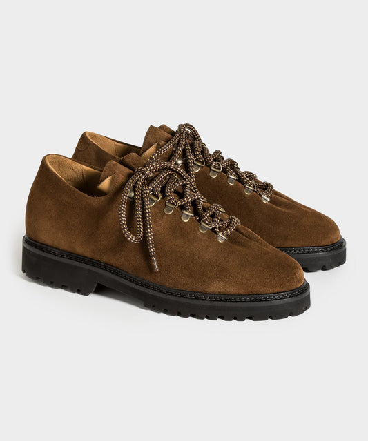 Todd Snyder Jacques Solovière Suede Rasmus Lug Boot - Brown