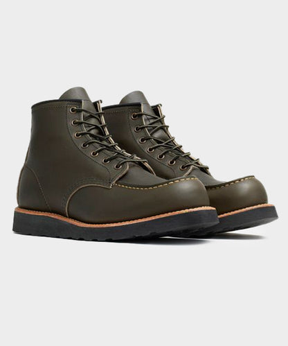 Todd Snyder Red Wing 6-in Classic Leather Moc Boot - Dark Olive
