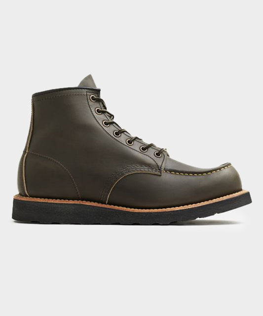 Todd Snyder Red Wing 6-in Classic Leather Moc Boot - Dark Olive