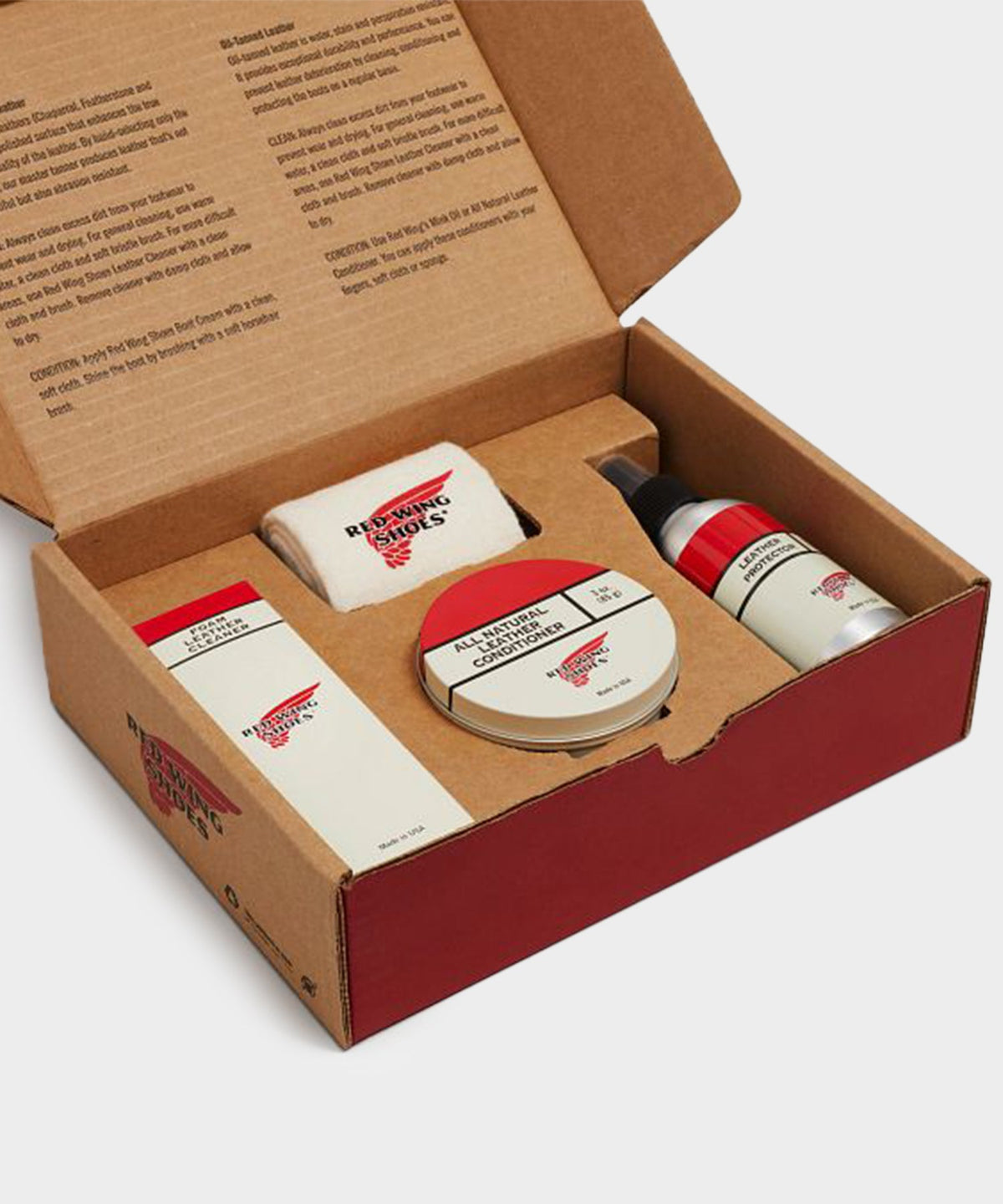 Todd Snyder Red Wing Oil-Tanned Leather Care Kit - Black