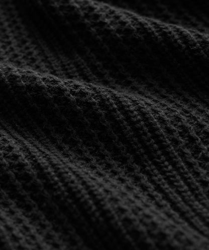 Todd Snyder Relaxed Cotton-Hemp Sweater Polo - Black