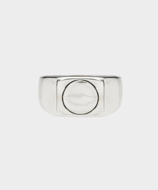 Todd Snyder Scosha Geometric Signet - Silver
