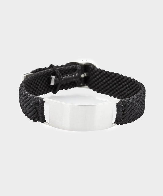 Todd Snyder Scosha Id Belt Bracelet - Black