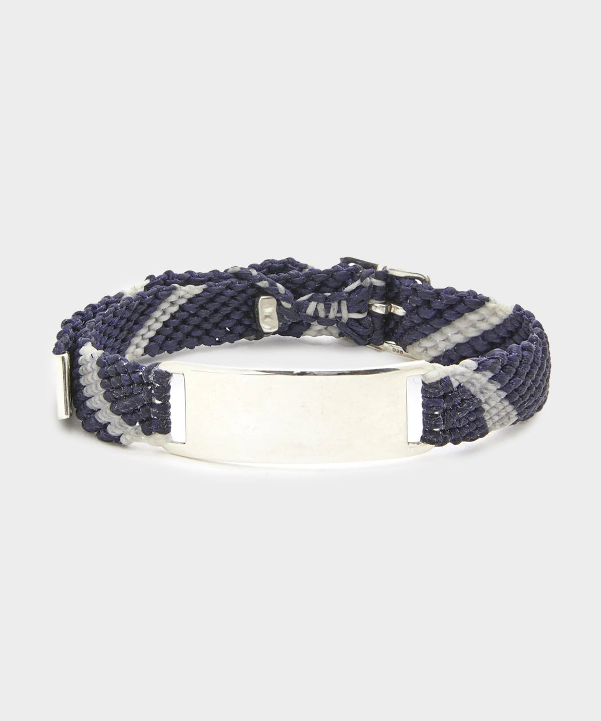 Todd Snyder Scosha Id Belt Bracelet - Navy