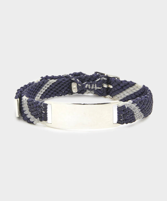 Todd Snyder Scosha Id Belt Bracelet - Navy