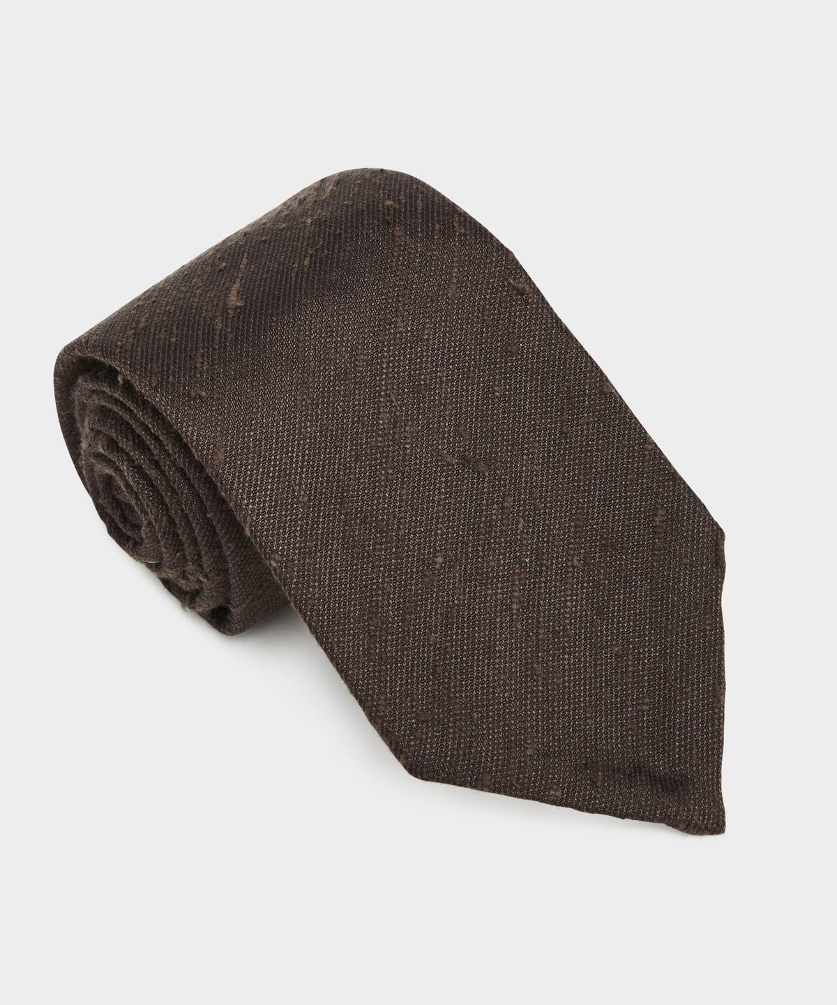 Todd Snyder Silk Shantung Tie - Hazelnut