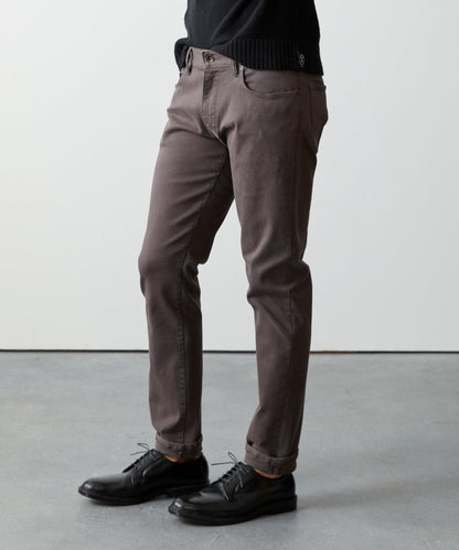 Todd Snyder Slim Fit 5-Pocket Chino - Dark Granite