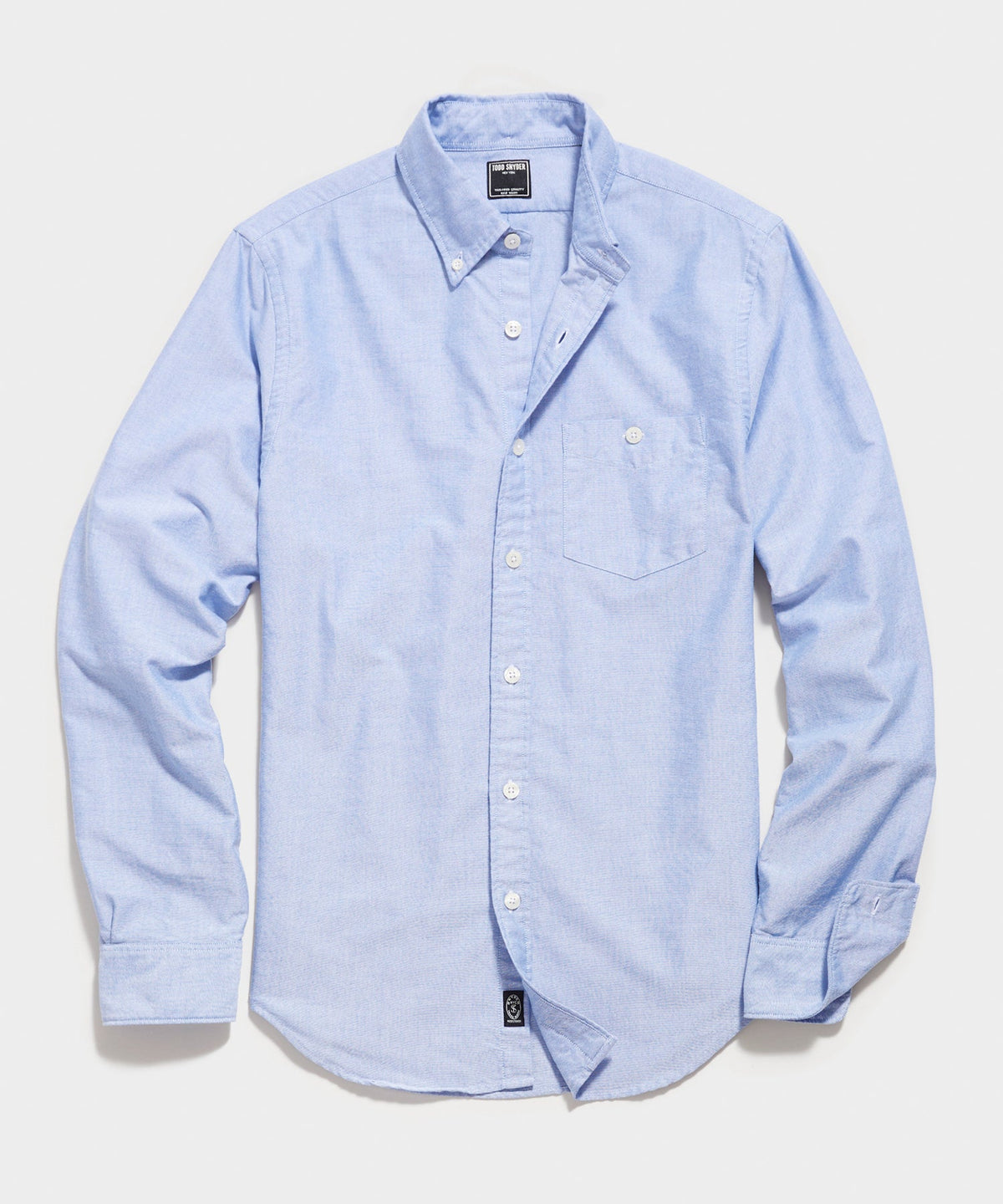 Todd Snyder Slim Favorite Oxford Shirt - Blue Regatta