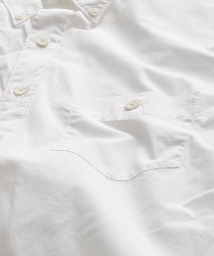 Todd Snyder Slim Fit Favorite Poplin Shirt - White|WHITE