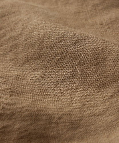 Todd Snyder Sea Soft Irish Linen Point Collar Shirt - Vintage Brown