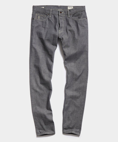 Todd Snyder Slim Lightweight Japanese Selvedge Jean - Charcoal