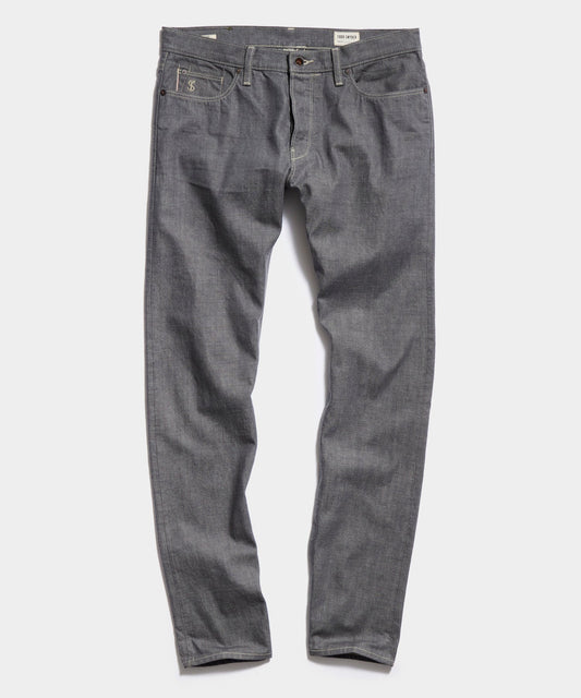 Todd Snyder Slim Lightweight Japanese Selvedge Jean - Charcoal