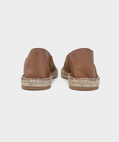 Todd Snyder Nomad Suede Espadrille - Tobacco