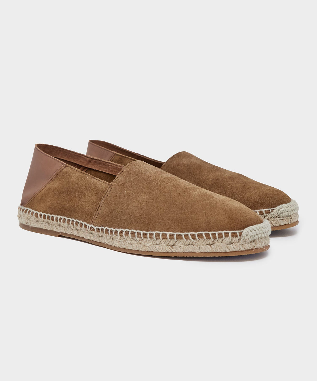 Todd Snyder Nomad Suede Espadrille - Tobacco