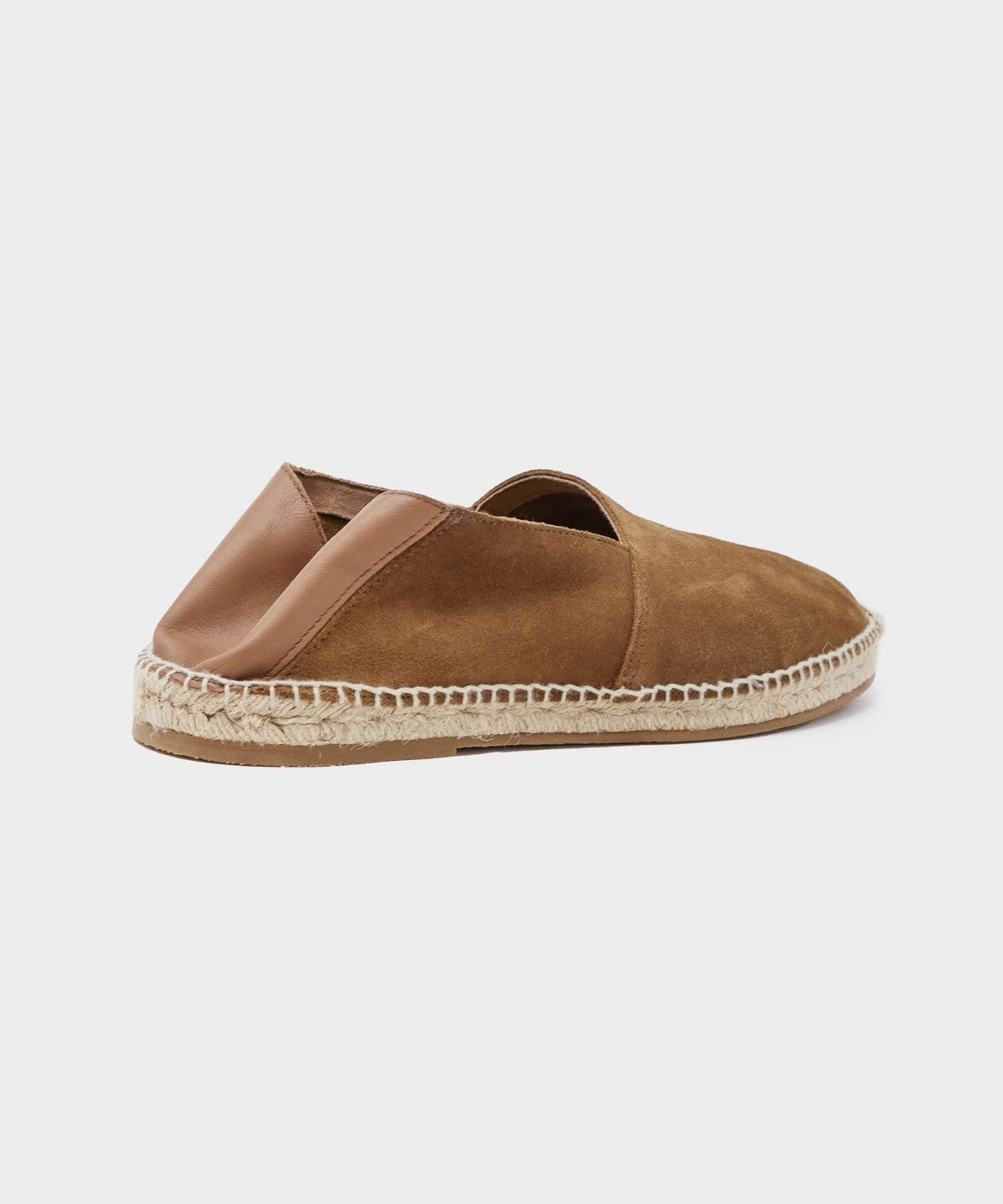 Todd Snyder Nomad Suede Espadrille - Tobacco