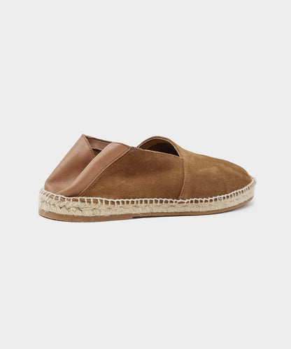 Todd Snyder Nomad Suede Espadrille - Tobacco