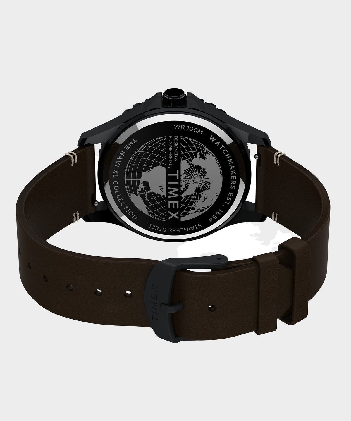 Todd Snyder Timex Navi Xl 3-hand 41mm Black Case Black Dial - Black