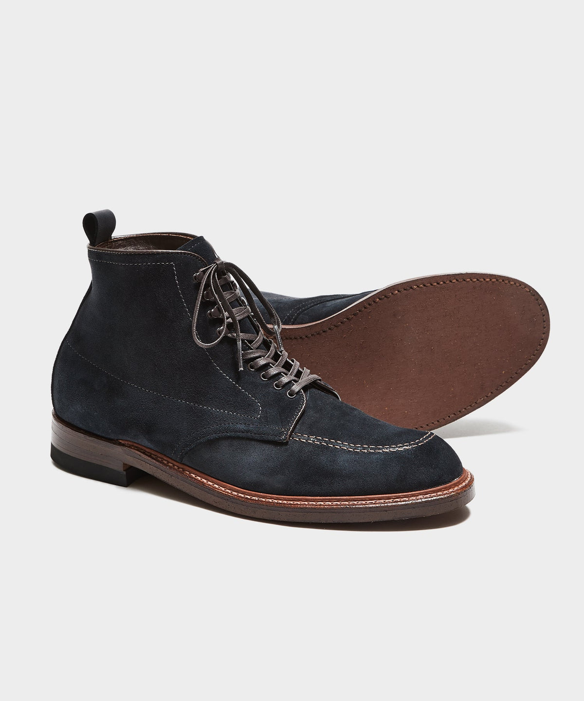 Todd Snyder Todd Snyder x Alden Indy Suede Boot - NAVY