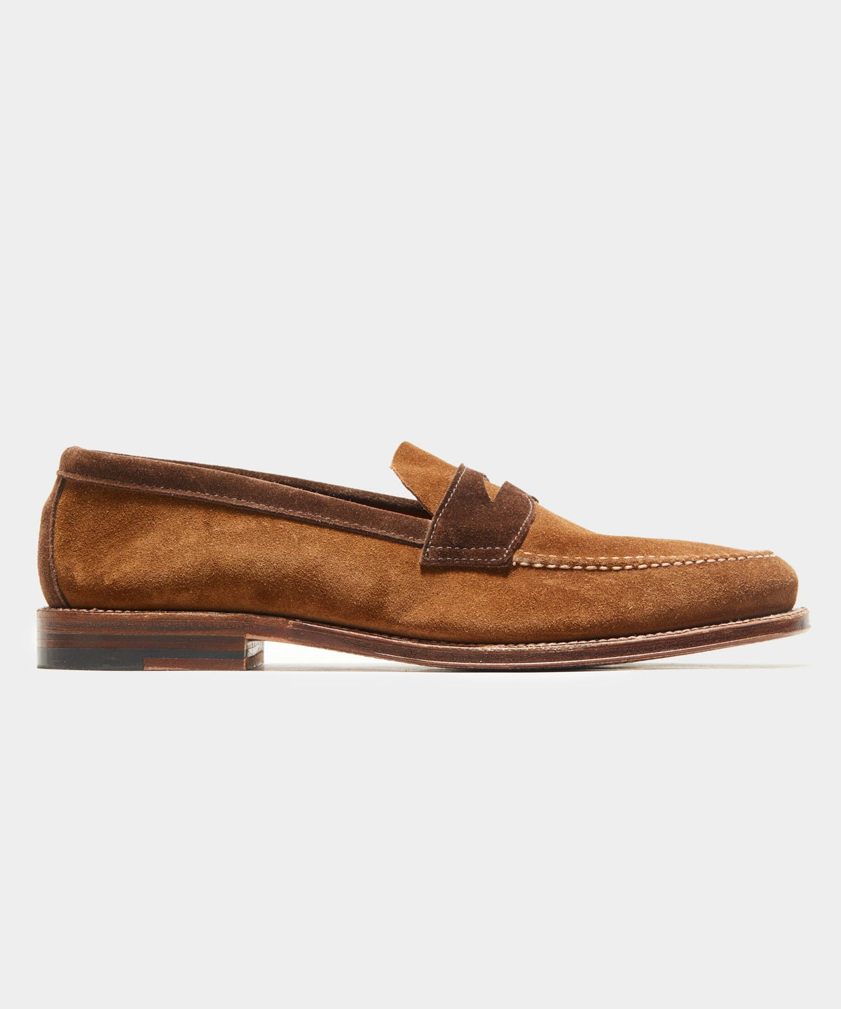 Todd Snyder Todd Snyder x Alden Two-Tone Penny Loafer - Snuff