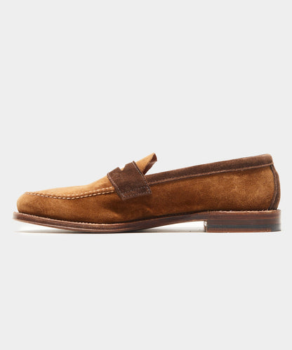 Todd Snyder Todd Snyder x Alden Two-Tone Penny Loafer - Snuff