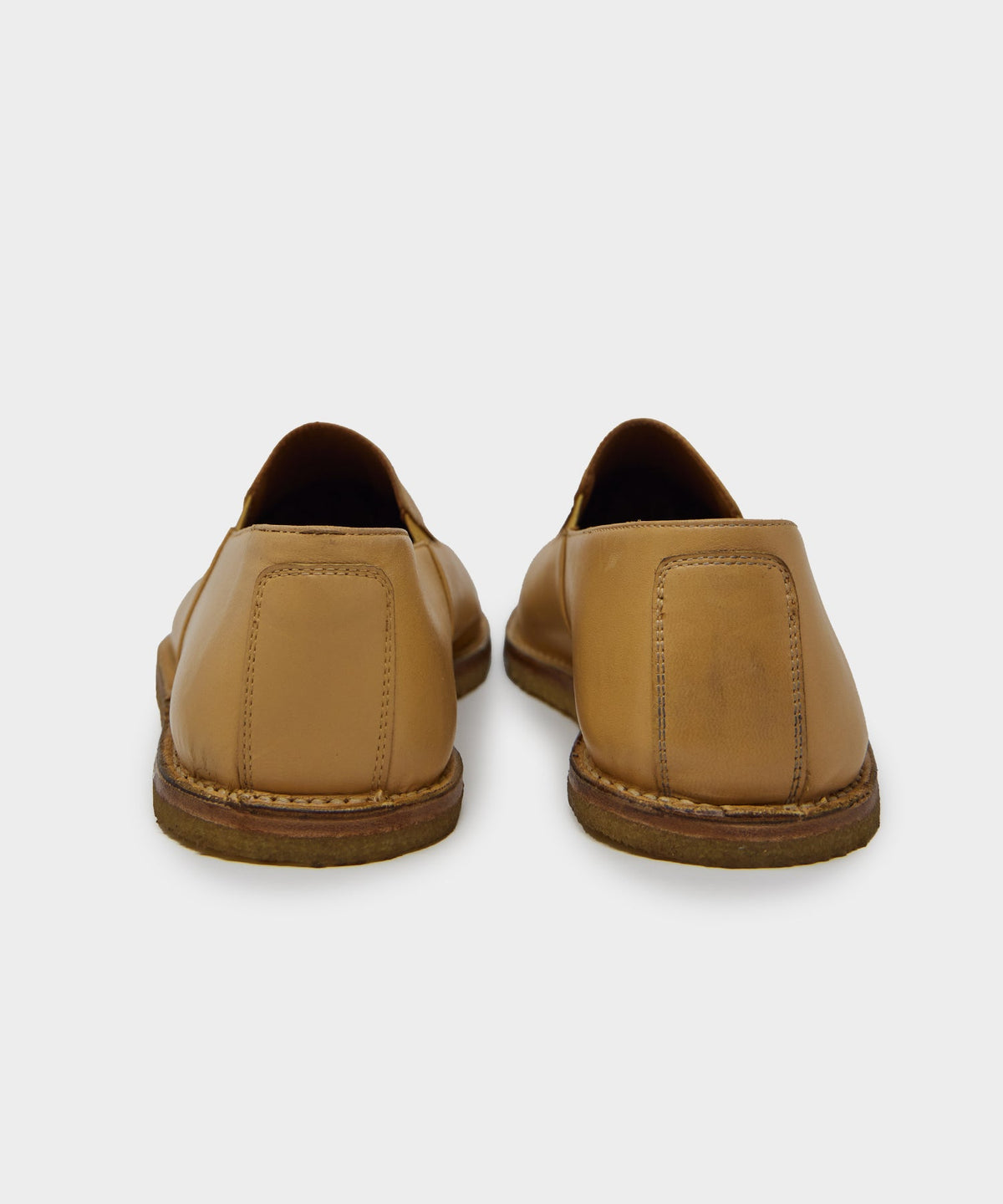 Todd Snyder Todd Snyder x Armando Cabral Balanta Leather Espadrille - Camel