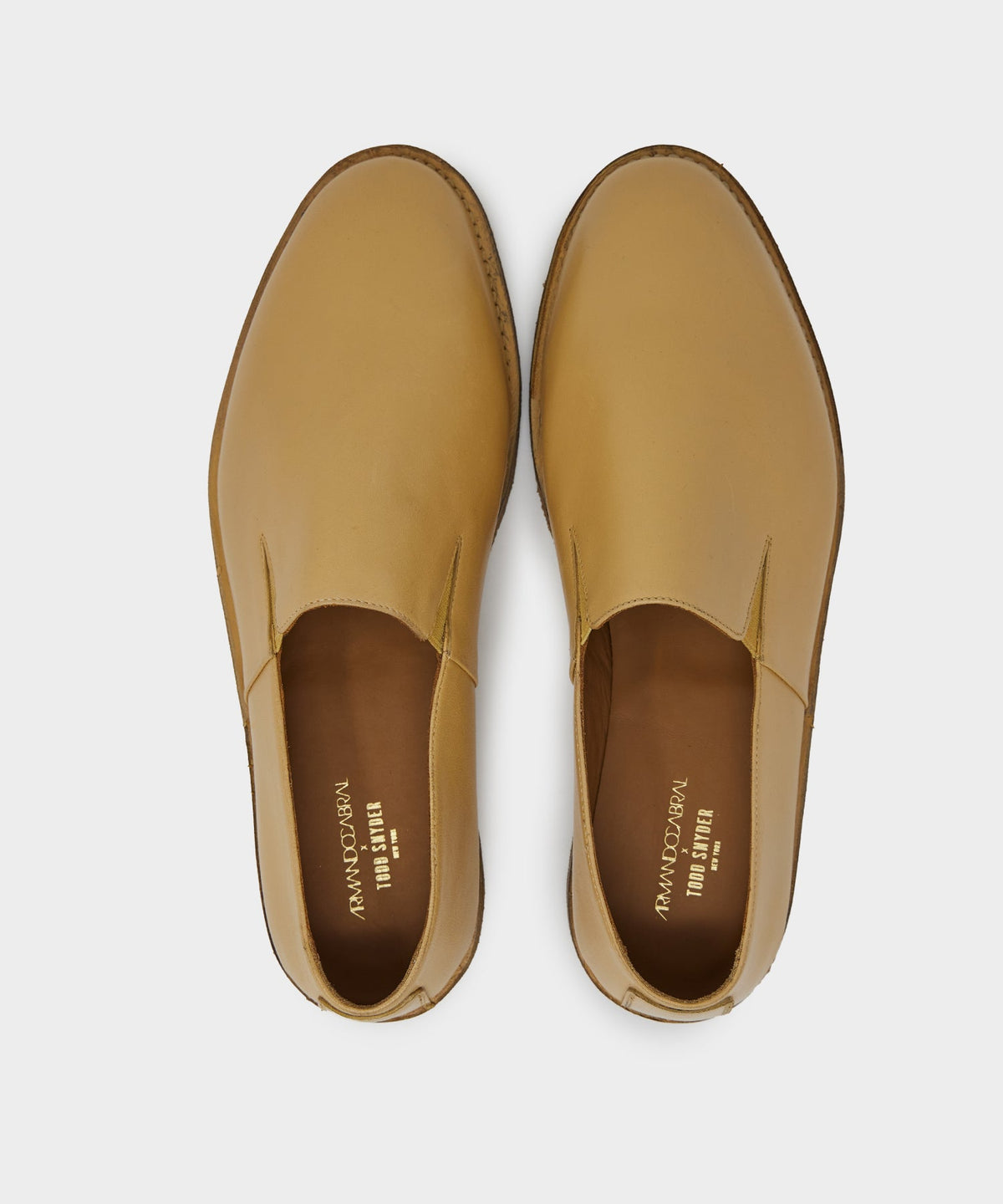 Todd Snyder Todd Snyder x Armando Cabral Balanta Leather Espadrille - Camel