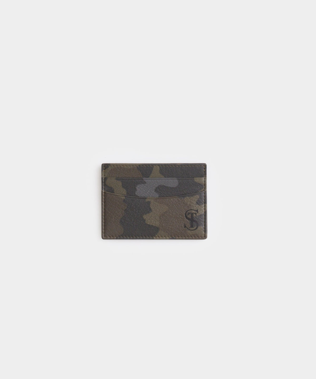 Todd Snyder Todd Snyder x Ettinger Flat Credit Card Case - Olive Camo Print