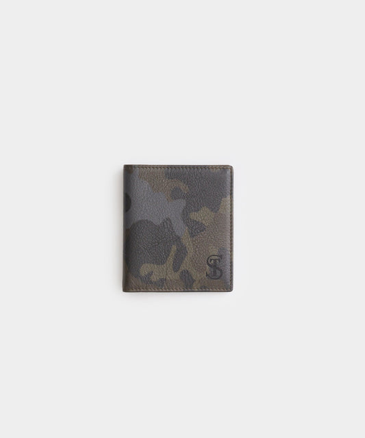 Todd Snyder Todd Snyder x Ettinger Mini Wallet - Olive Camo Print