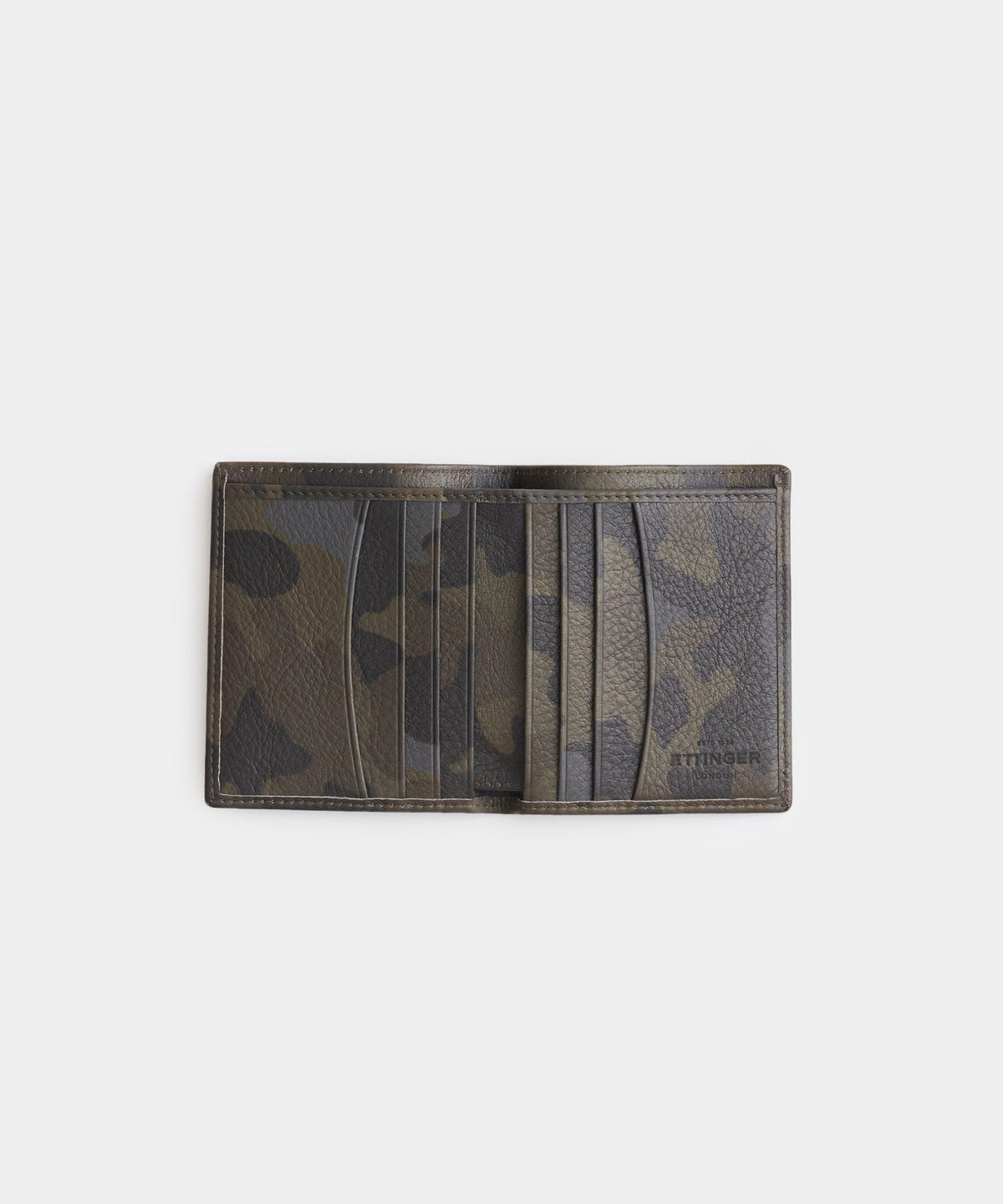 Todd Snyder Todd Snyder x Ettinger Mini Wallet - Olive Camo Print