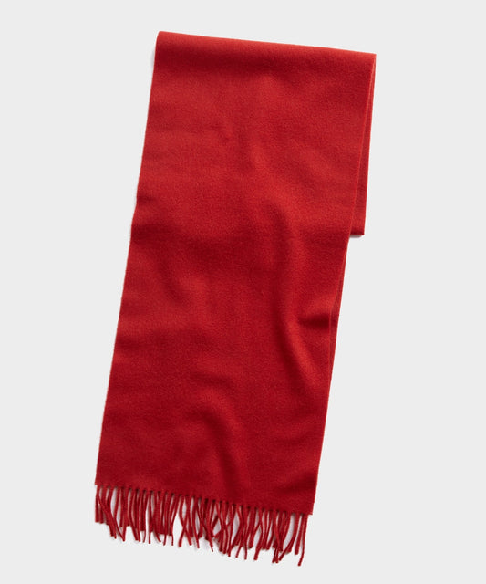 Todd Snyder Todd Snyder x Joshua Ellis Cashmere Scarf - Red