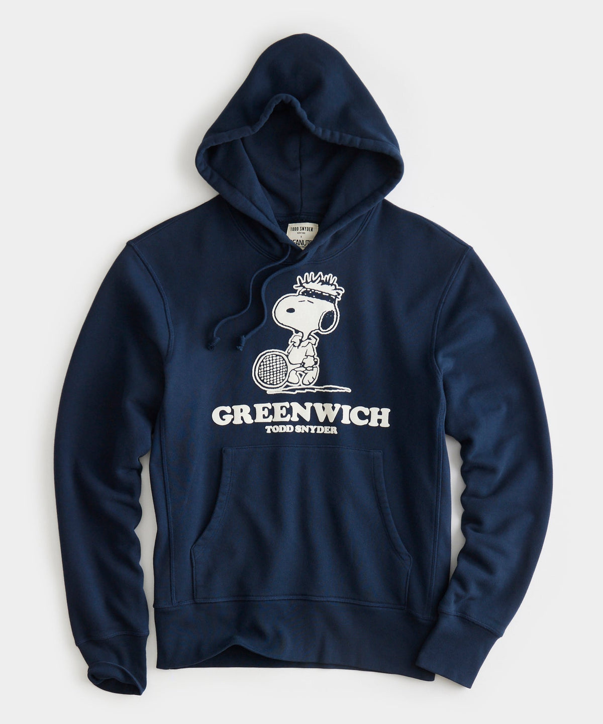 Todd Snyder Todd Snyder x Peanuts French Terry Greenwich Hoodie - Navy