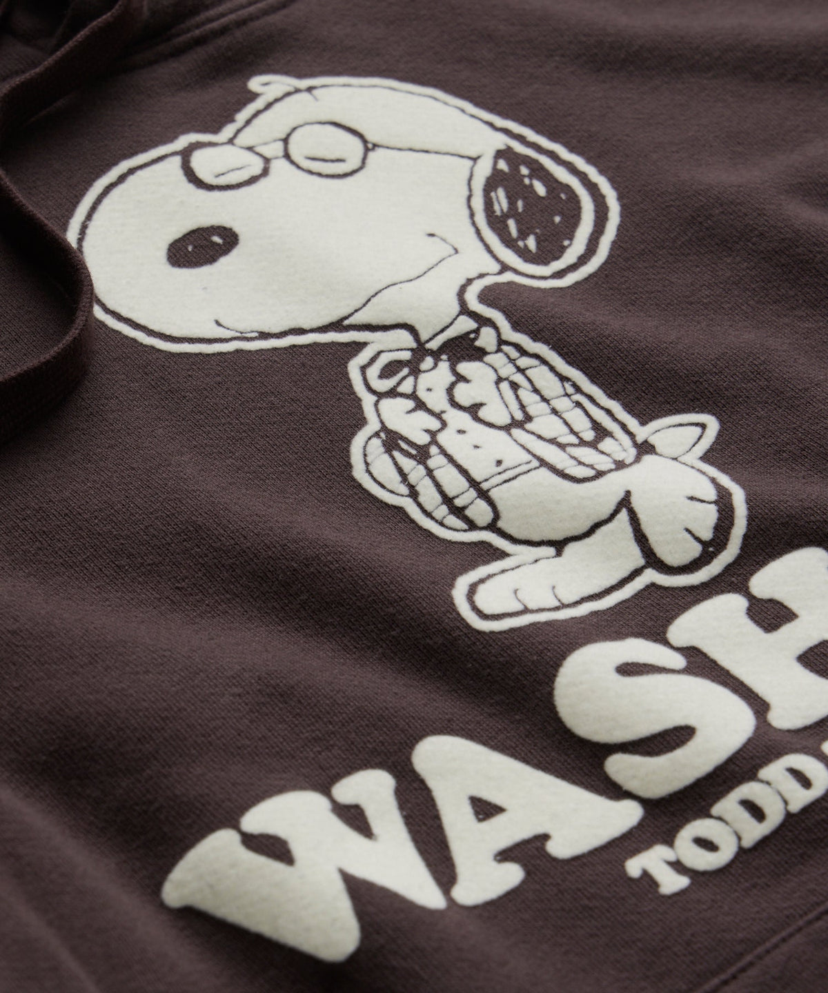 Todd Snyder Todd Snyder X Peanuts French Terry Hoodie Washington D.C. - Brown