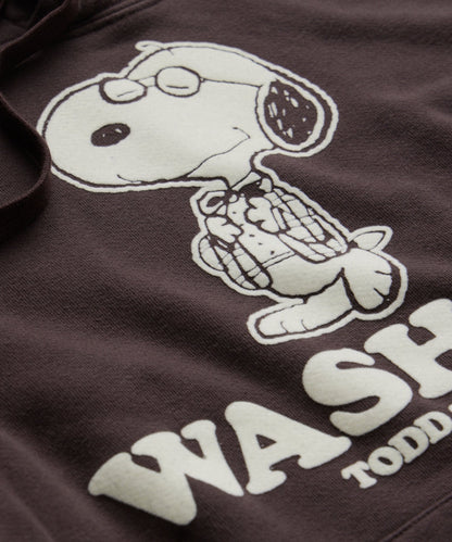Todd Snyder Todd Snyder X Peanuts French Terry Hoodie Washington D.C. - Brown