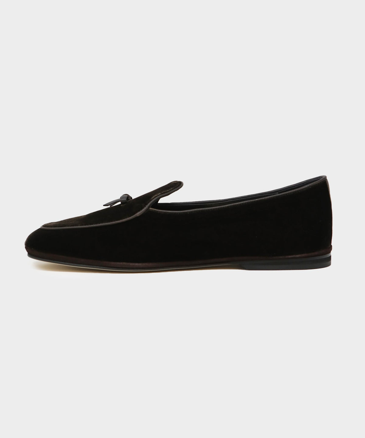 Todd Snyder Todd Snyder x Rubinacci Velour Marphy Loafer - Black