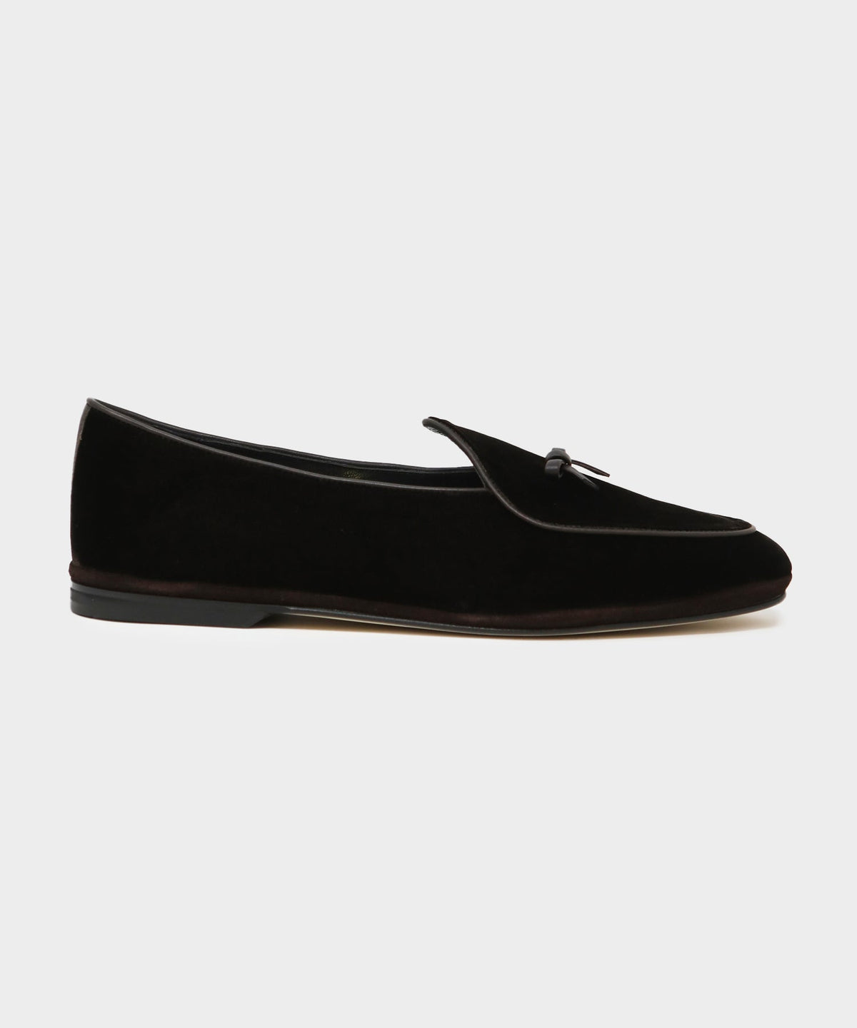 Todd Snyder Todd Snyder x Rubinacci Velour Marphy Loafer - Black