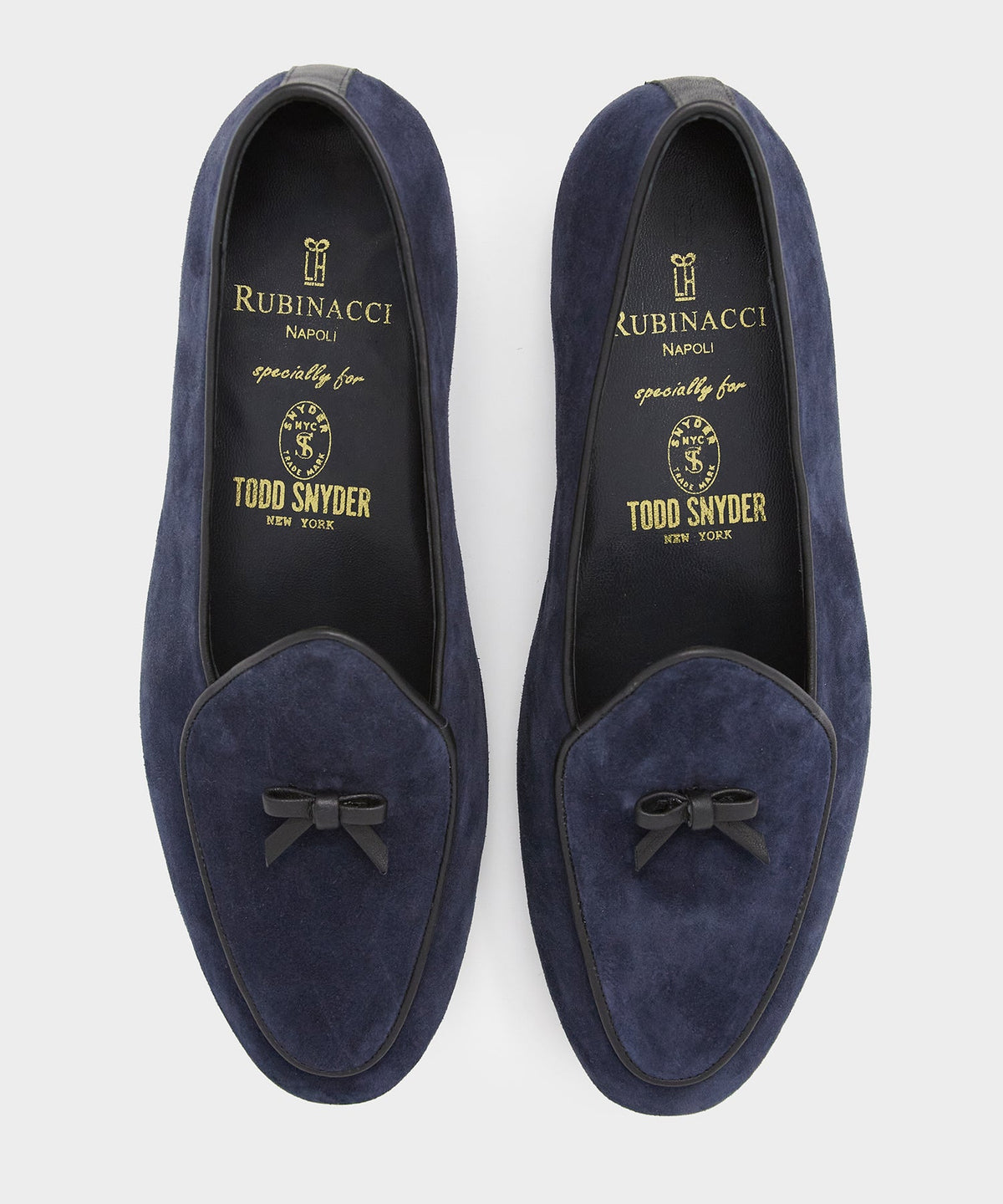 Todd Snyder Todd Snyder x Rubinacci Suede Marphy Loafer - Navy